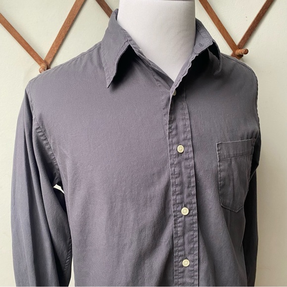 Lucky Brand Bohemian Embroidery Trim Button Up Shirt - Picture 12 of 16